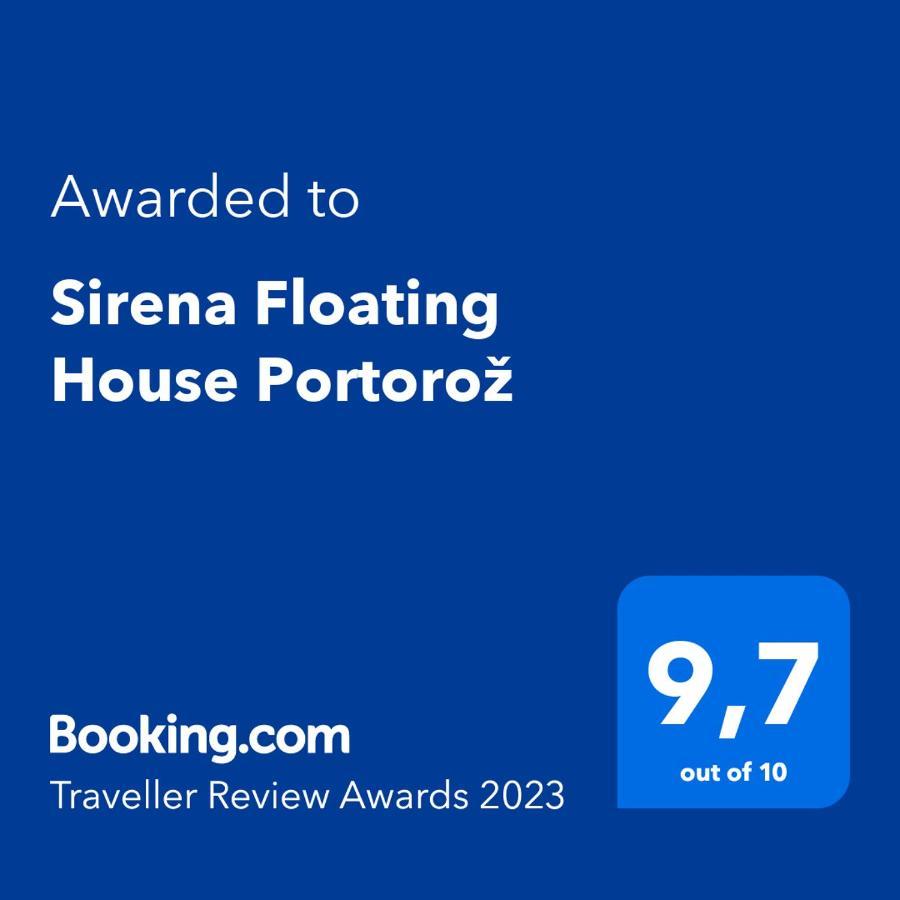 Sirena Floating House Portoroz Villa ภายนอก รูปภาพ